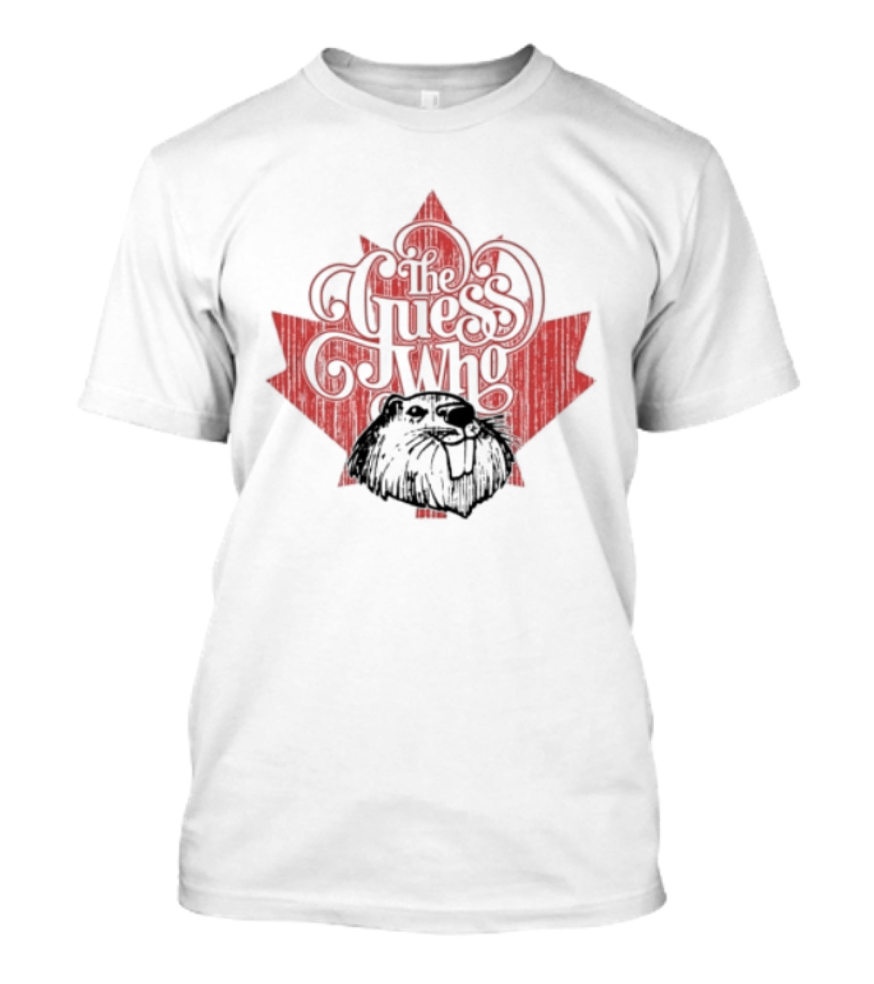 The Guess Who Beaver Maple Leaf Canadian T-Shirt