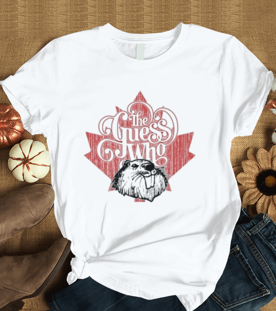 The Guess Who Beaver Maple Leaf Canadian T-Shirt