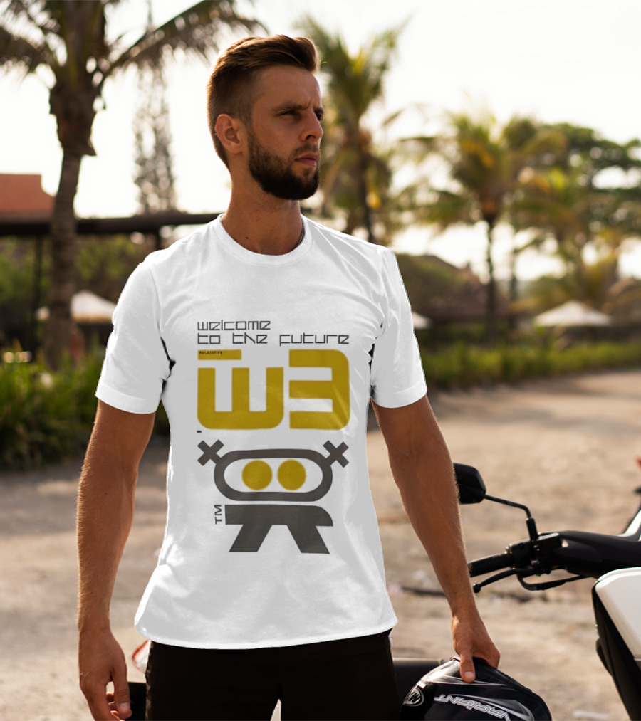 Welcome To The Future W3 Logotype TM T-Shirt
