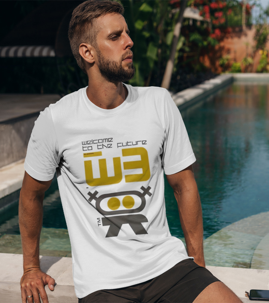 Welcome To The Future W3 Logotype TM T-Shirt