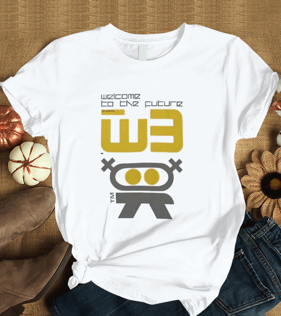 Welcome To The Future W3 Logotype TM T-Shirt