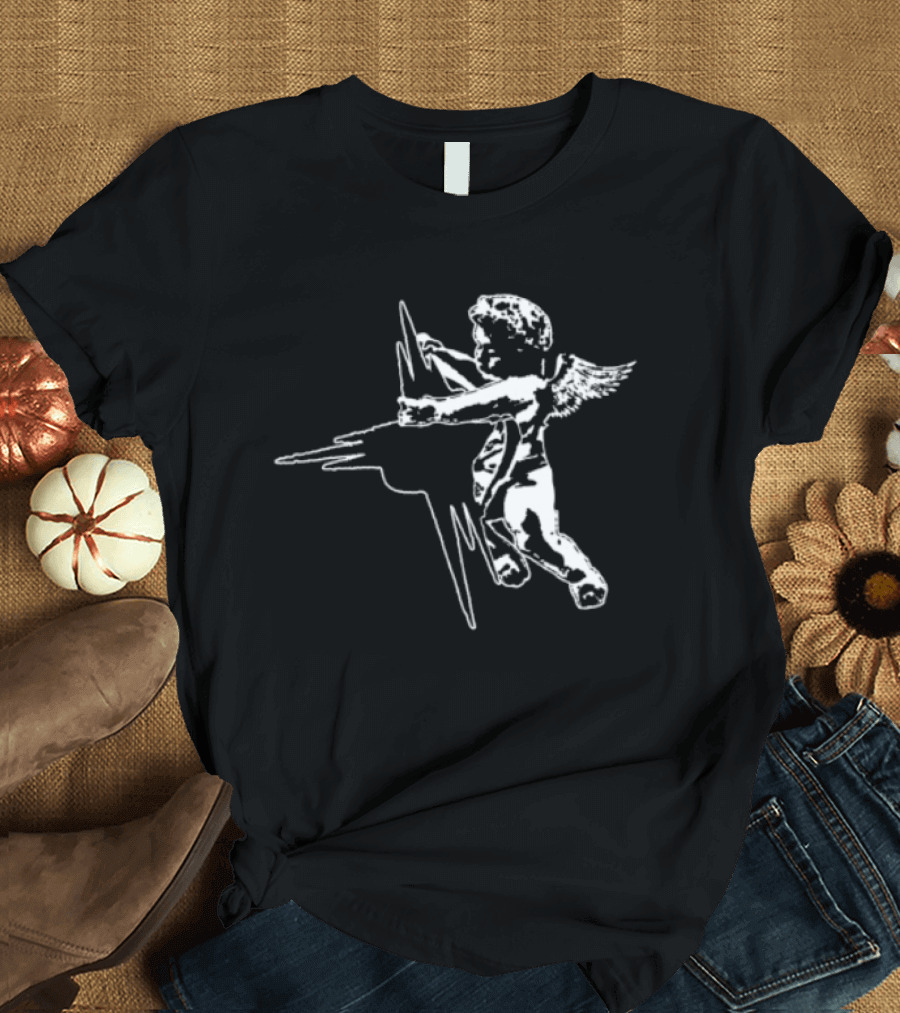 Bad Suns Store Cherub Angel With Bow And Arrow T-Shirt