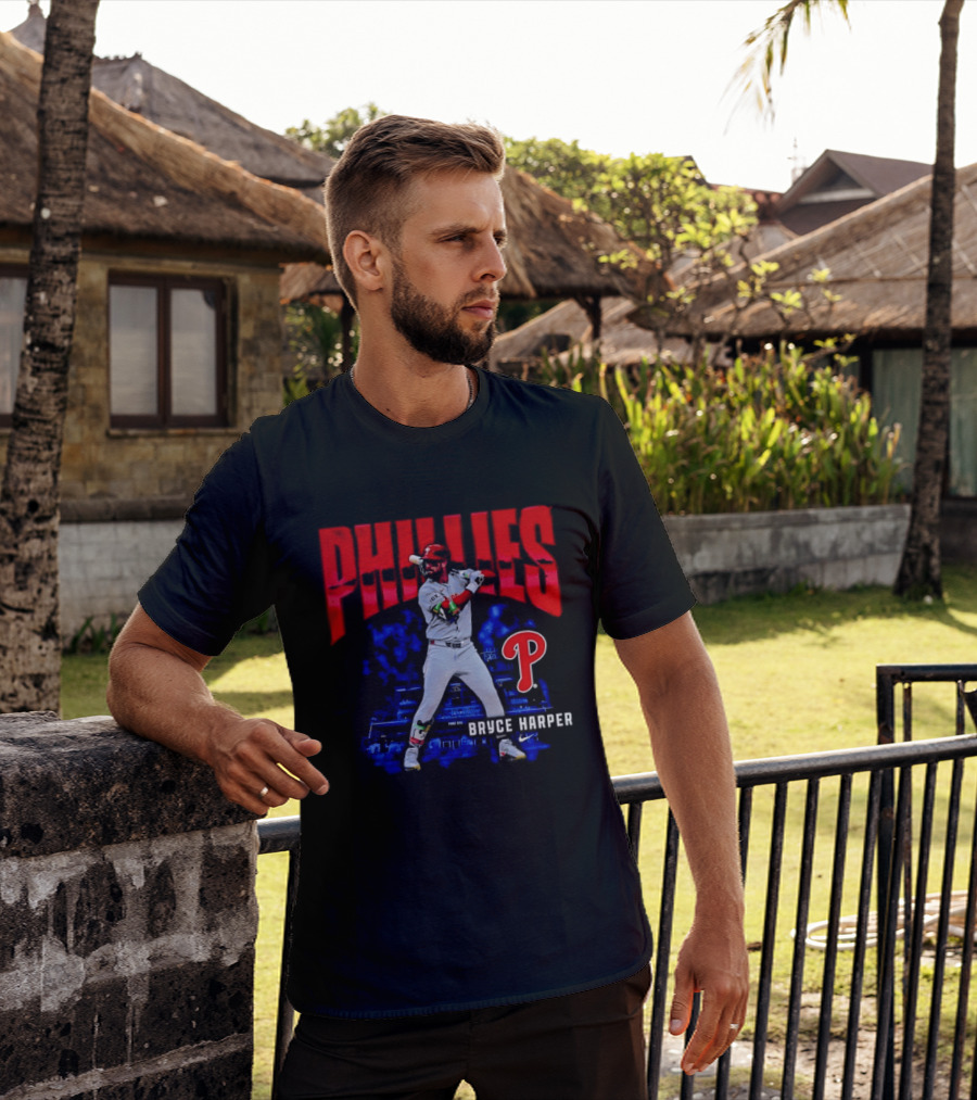 Bryce Harper Phillies Baseball Philadelphia Star T-Shirt
