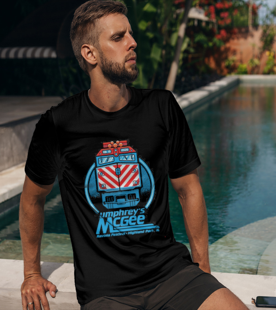 Highland Park IL 08.15.2026 Umphrey's McGee Tour Train T-Shirt