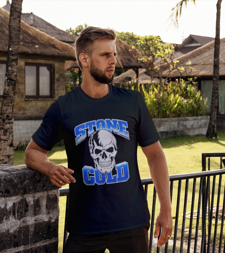 Stone Cold Skull Kevin Owens T-Shirt
