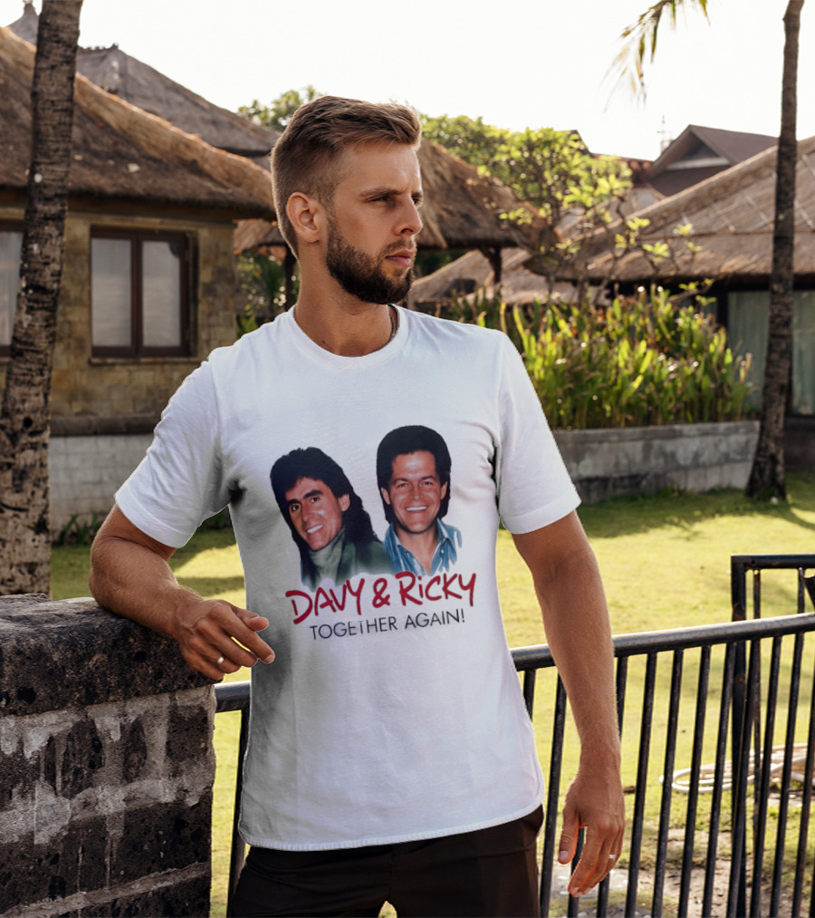 Davy & Ricky Together Again Music Legends T-Shirt
