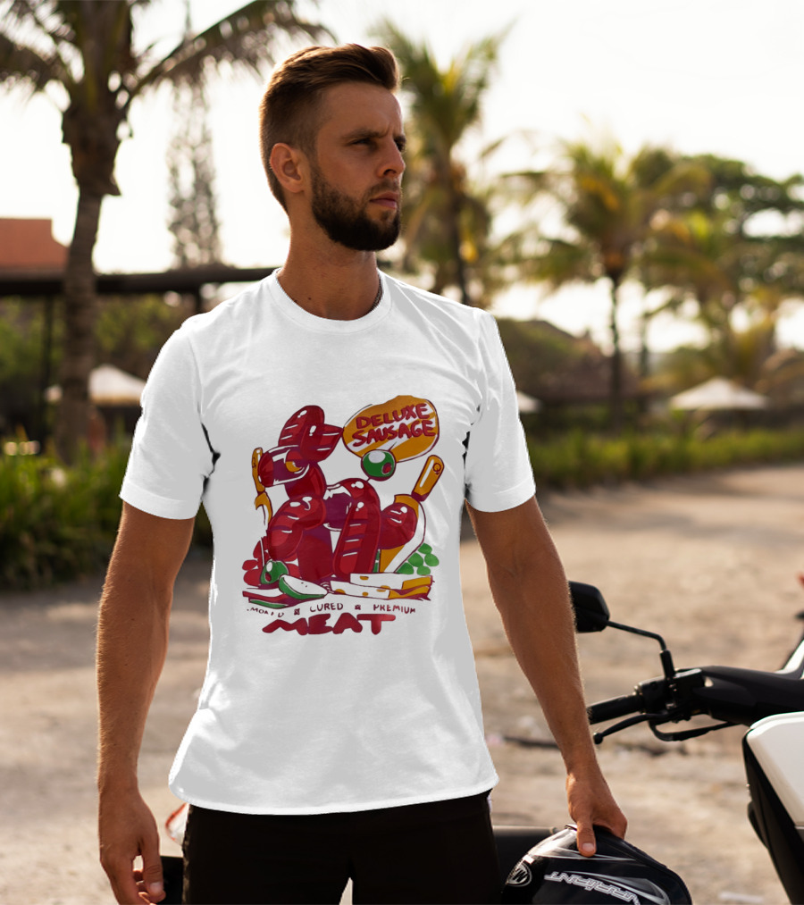 Deluxe Sausage Cured Premium Meat T-Shirt