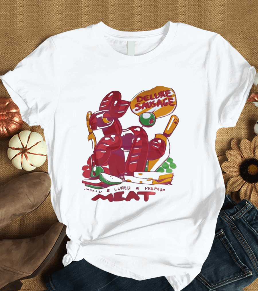 Deluxe Sausage Cured Premium Meat T-Shirt