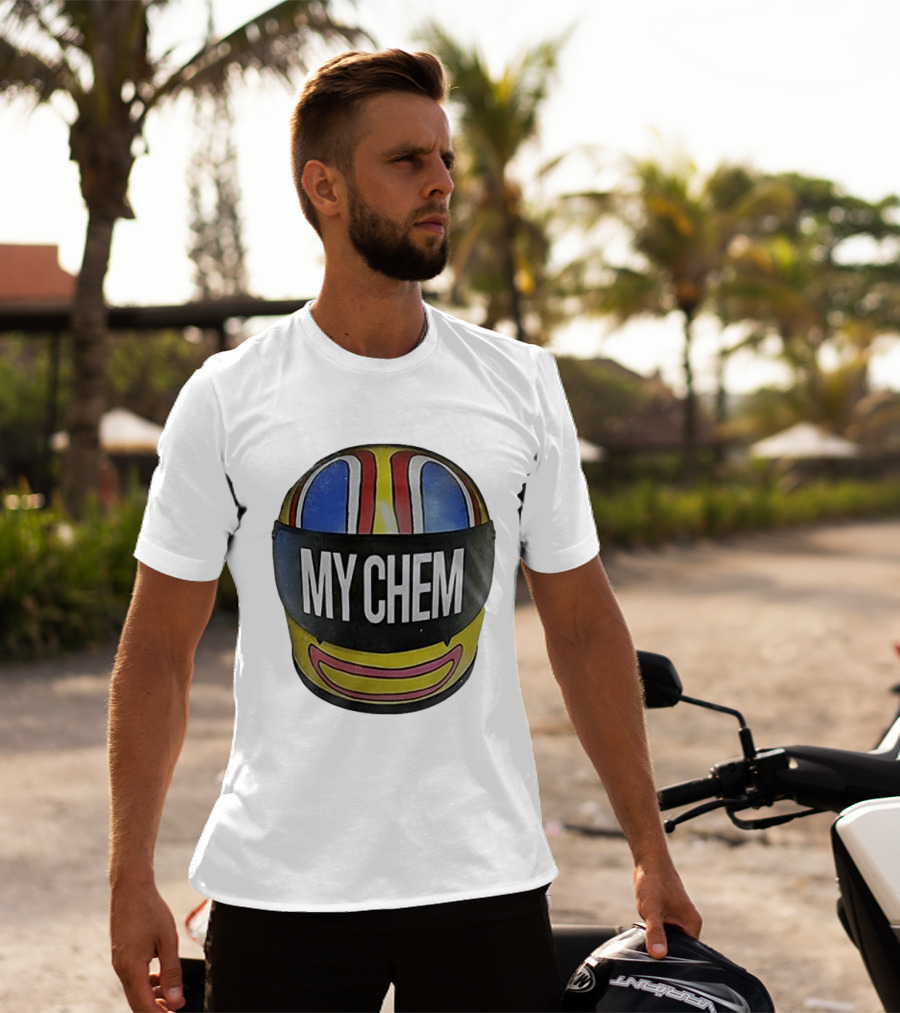 My Chemical Romance Kobra Kid Helmet My Chem T-Shirt