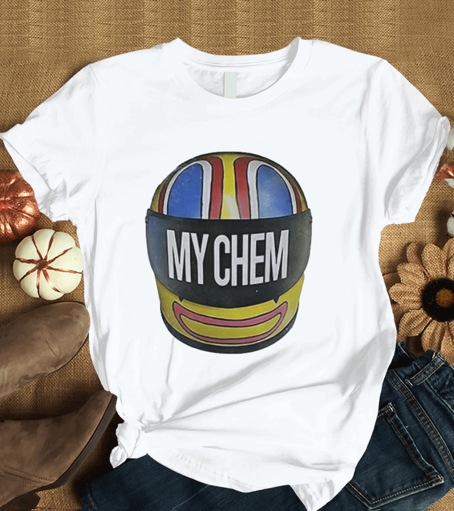 My Chemical Romance Kobra Kid Helmet My Chem T-Shirt