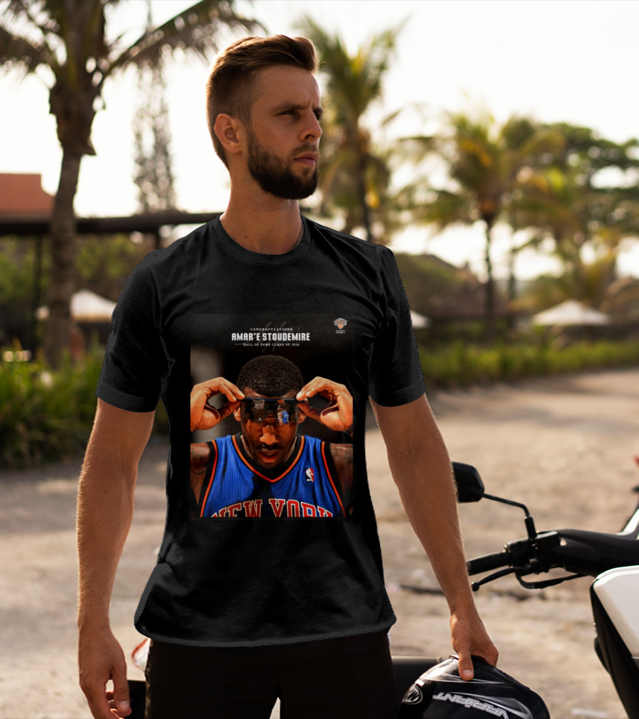 Congratulations Amar'e Stoudemire New York Knicks Hall Of Fame Class Of 2026 T-Shirt