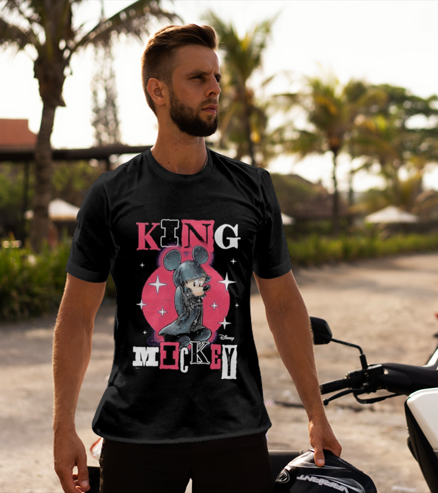 Disney Kingdom Hearts King Mickey Stars T-Shirt