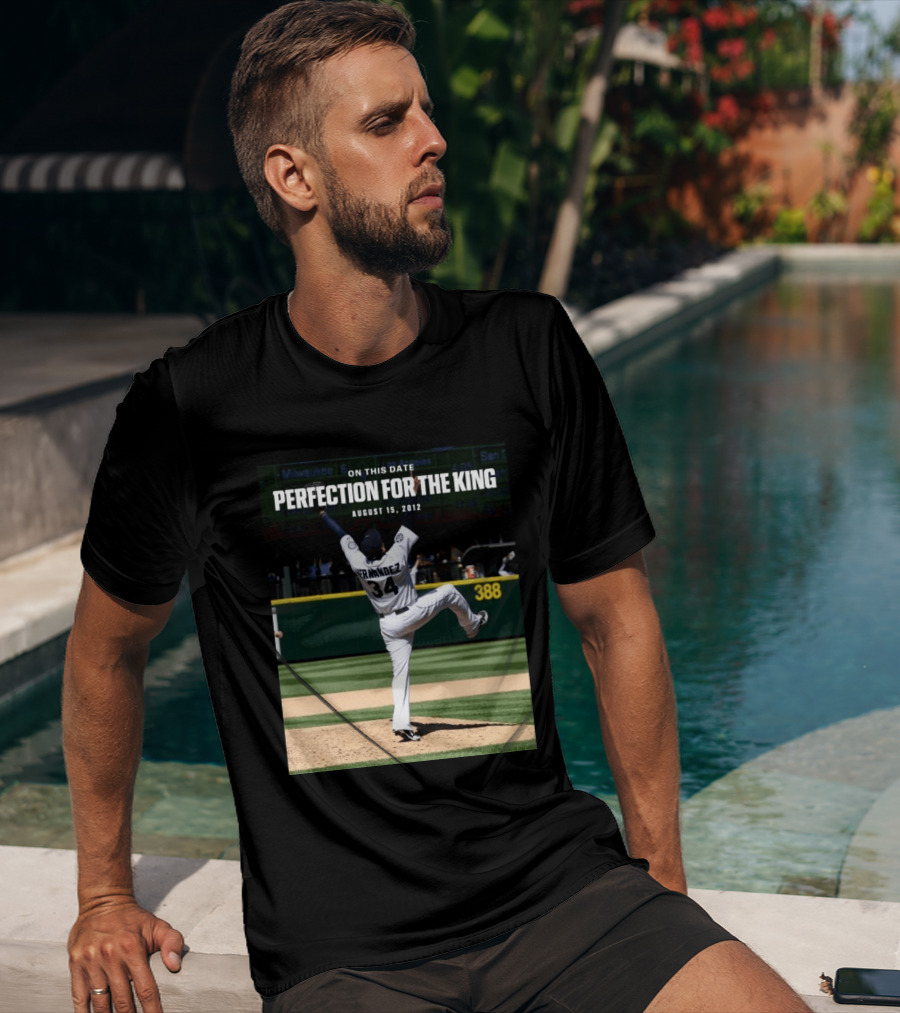 On This Date Perfection For The King Hernandez 34 August 15 2012 T-Shirt