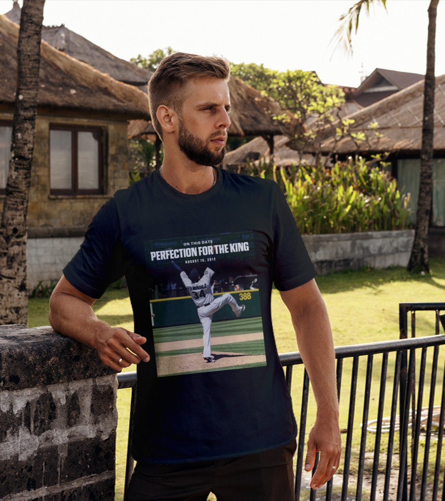 On This Date Perfection For The King Hernandez 34 August 15 2012 T-Shirt