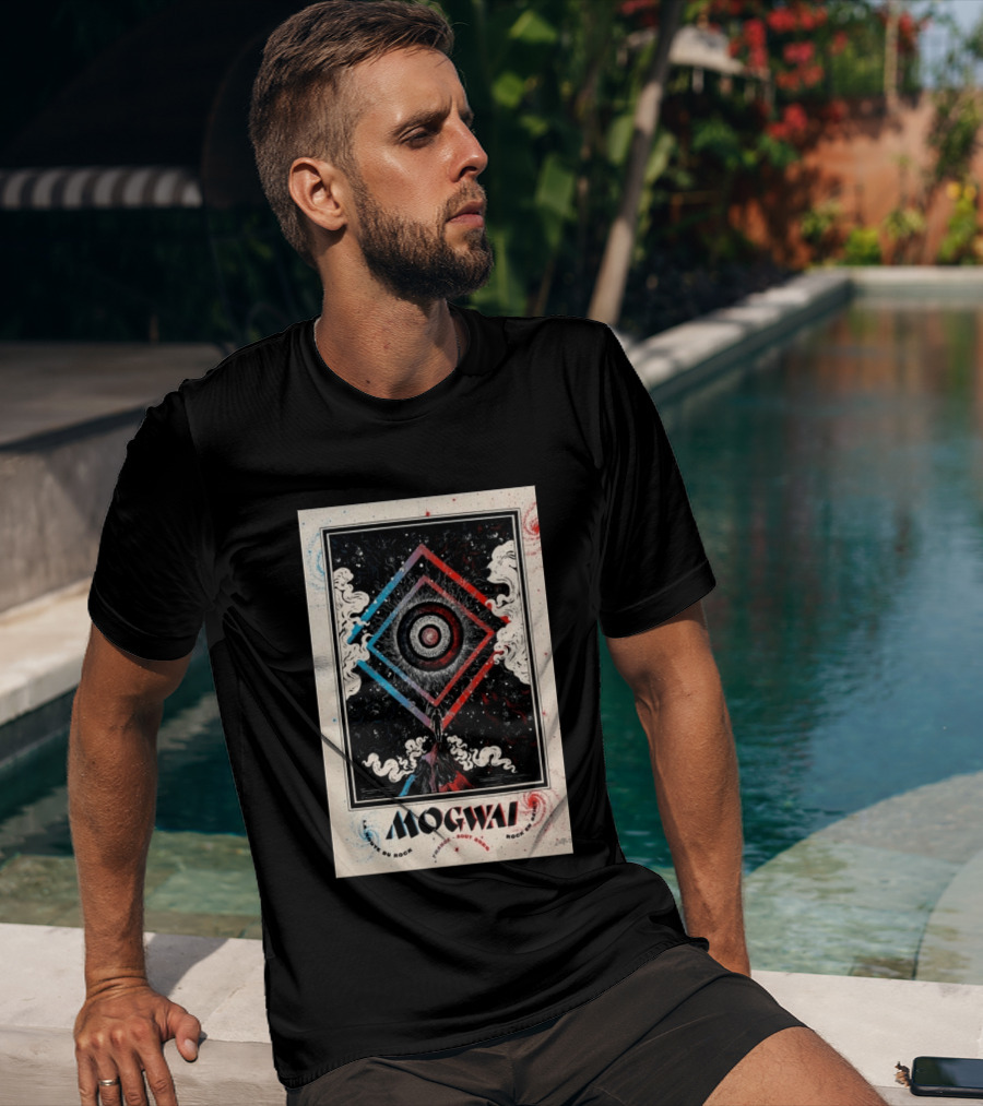 Mogwai 2026 France Rock Festival Exclusive Voyage Du Rock T-Shirt