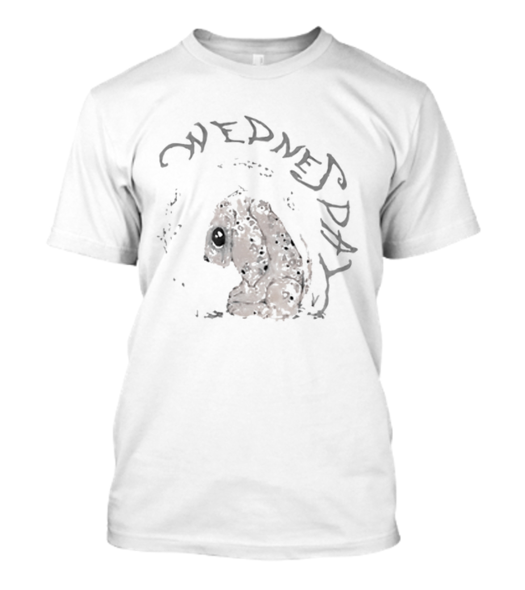 Wednesday Sad Puppy Gothic Creepy T-Shirt