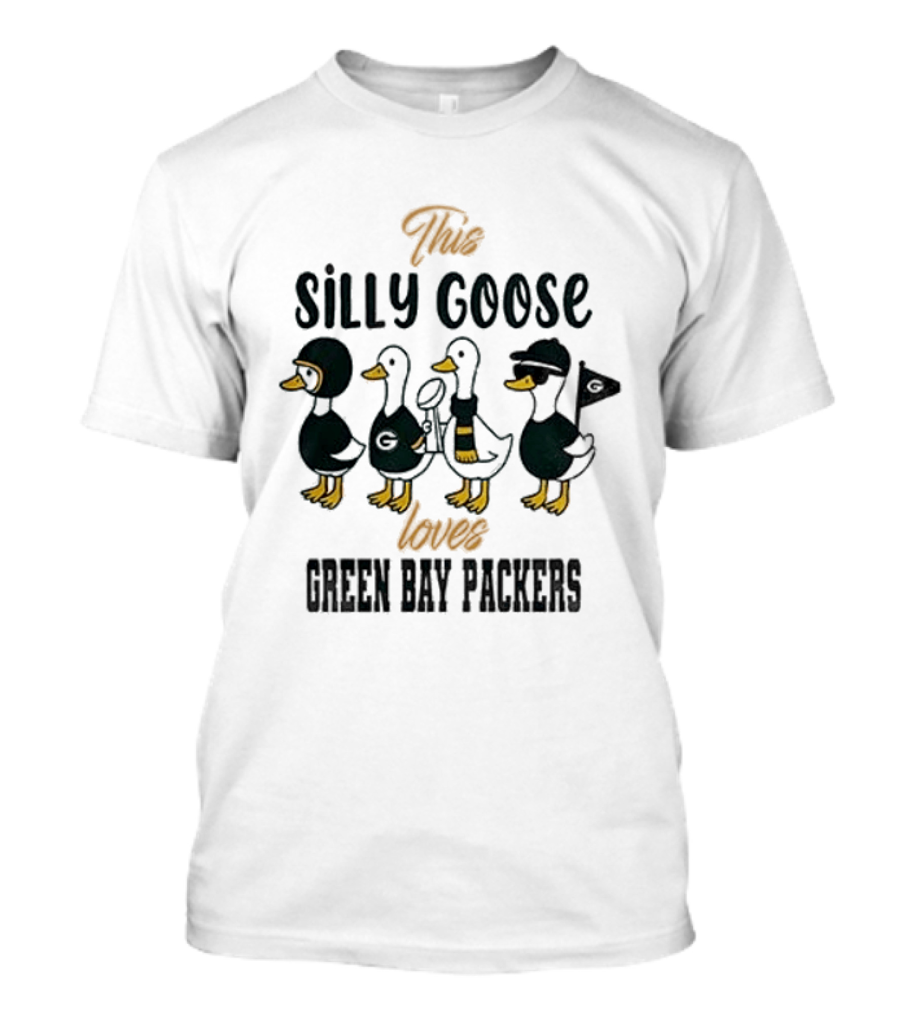 Green Bay Packers X This Silly Goose T-Shirt