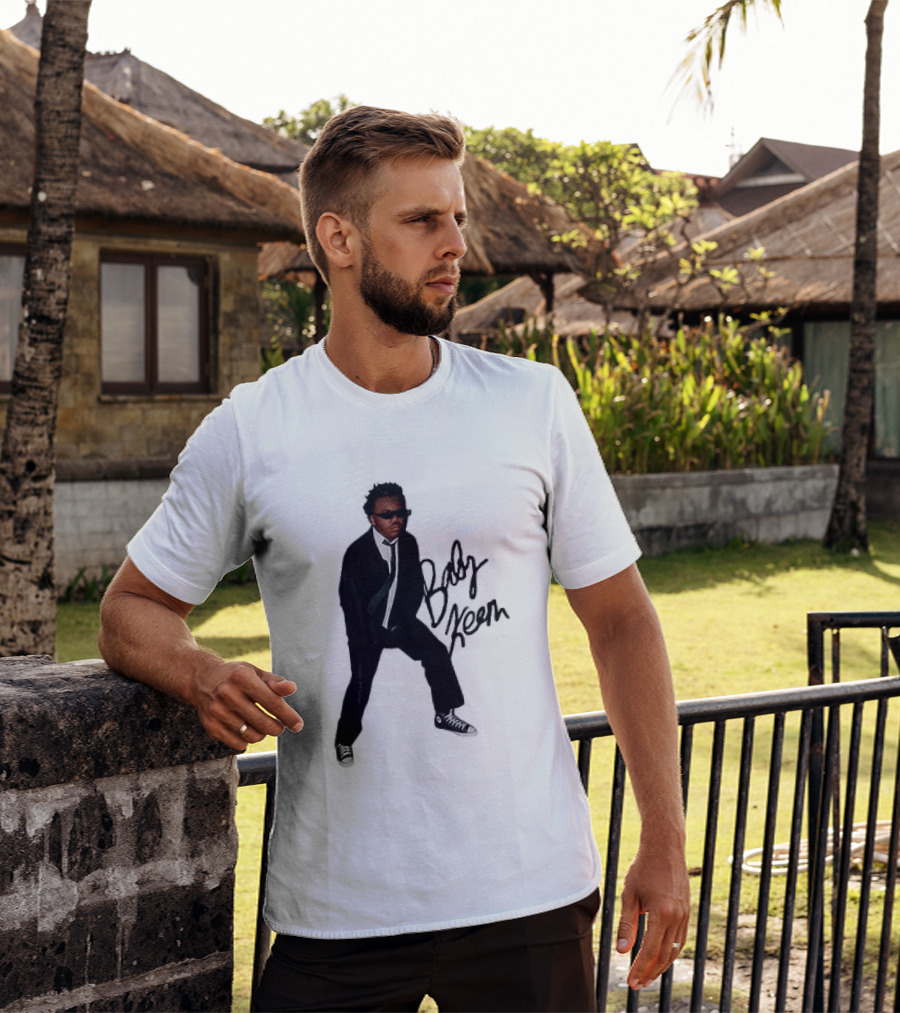 PgLang Baby Keem Cool Pose Sunglasses Suit Sneakers T-Shirt