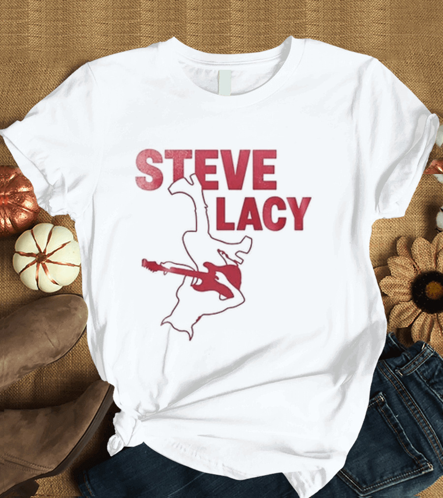 Steve Lacy Oh Yeah Tour Tracklist Guitar T-Shirt