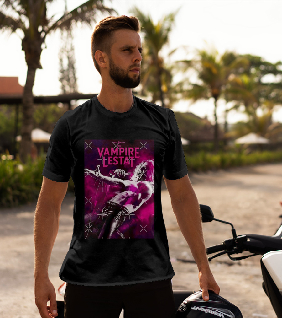 Anne Rice's The Vampire Lestat Gothic Horror Rock Star Aesthetic T-Shirt