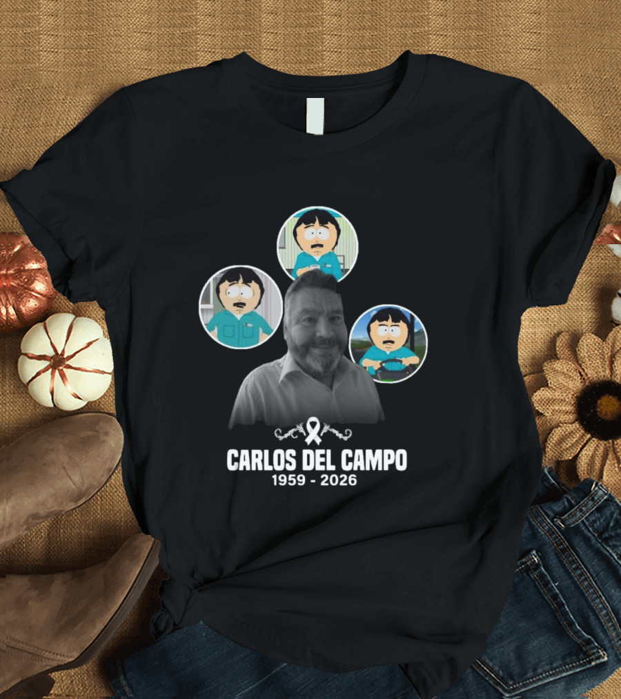CARLOS DEL CAMPO 1959 2026 South Park Character Collection T-Shirt