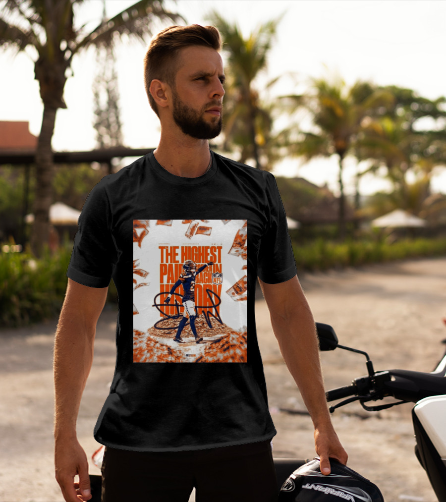 Devon Witherspoon NFL The Highest Paid Cornerback In History T-Shirt
