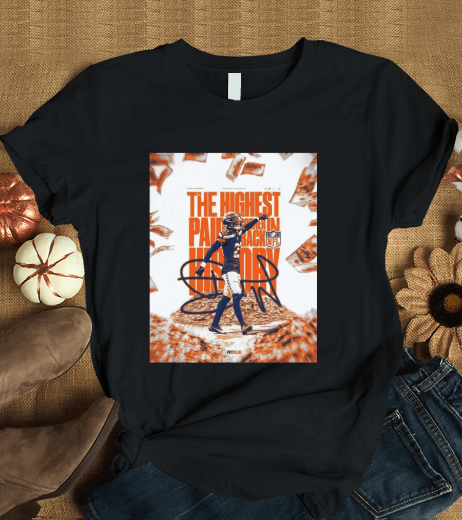 Devon Witherspoon NFL The Highest Paid Cornerback In History T-Shirt