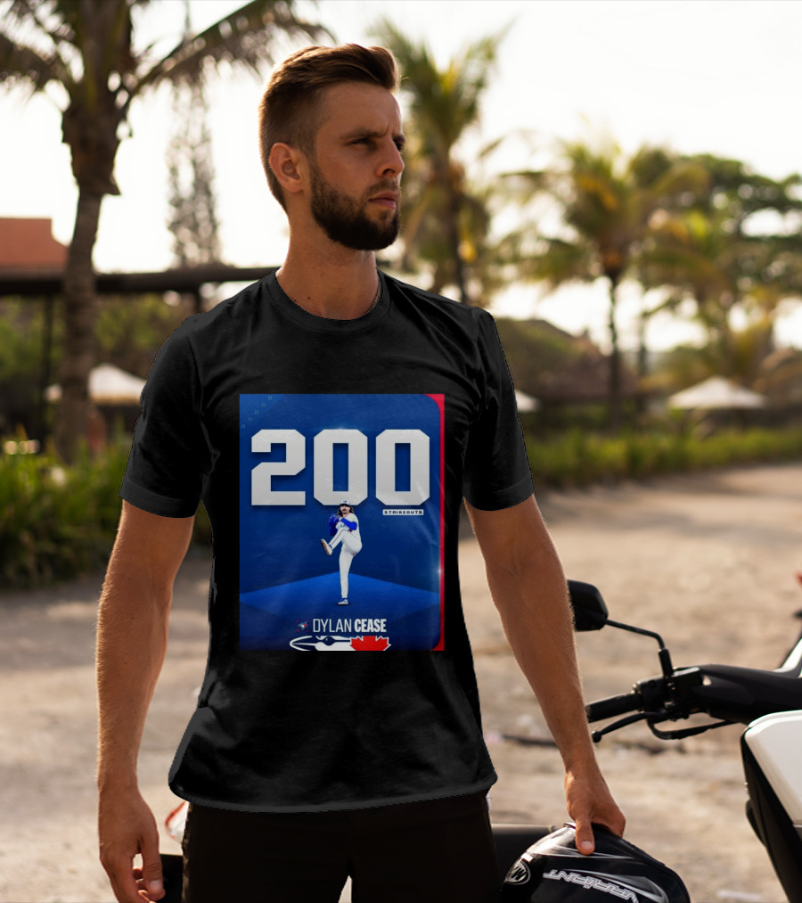 Dylan Cease 200 Strikeouts Baseball Pitcher T-Shirt