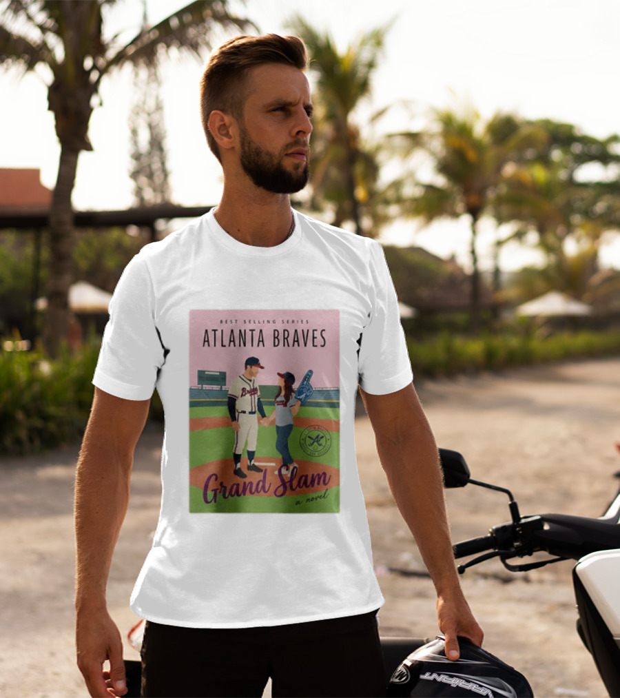 Atlanta Braves Best Selling Series Grand Slam Novel 2026 Giveaway T-Shirt
