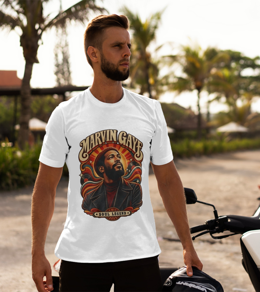 Marvin Gaye Soul Legend Motown T-Shirt