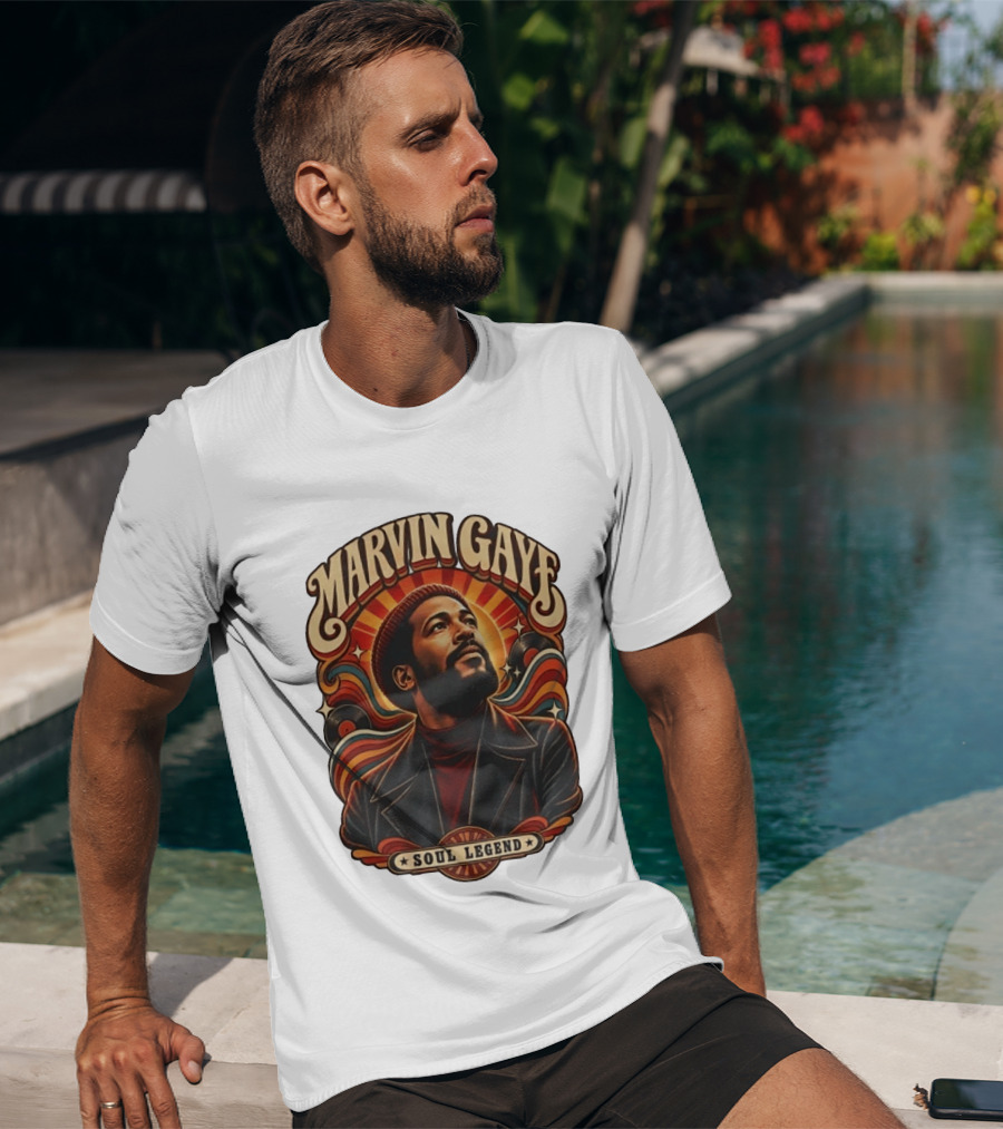 Marvin Gaye Soul Legend Motown T-Shirt