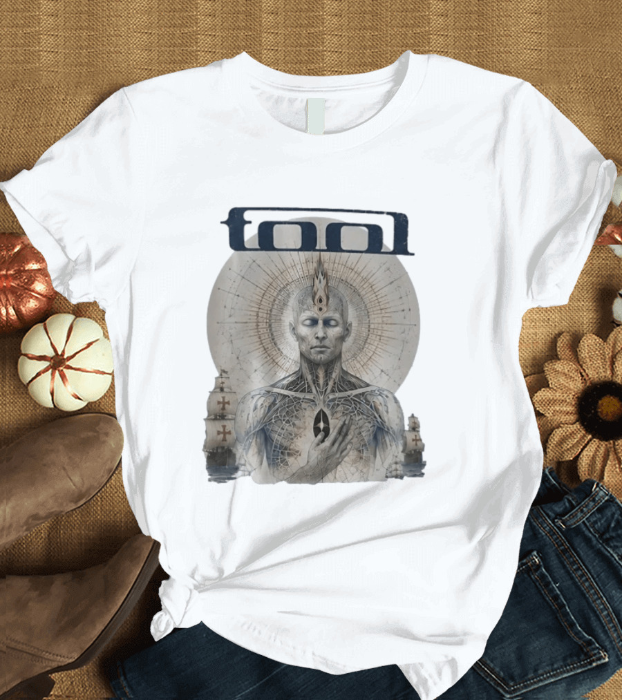 Tool Columbus Day America Discovered 1492 Visionary Artistry T-Shirt