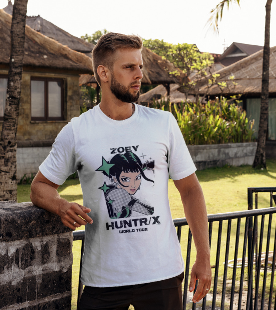 Zoey Huntr X World Tour Concert Music Artist Stars T-Shirt