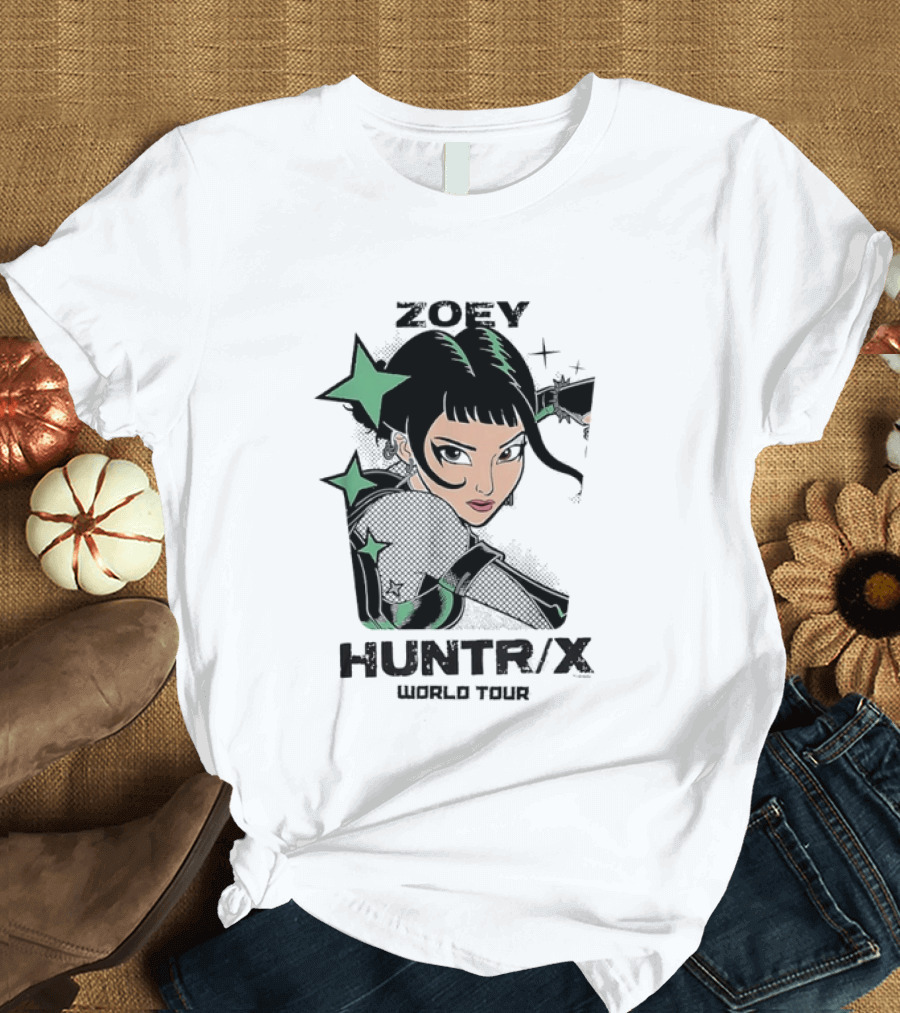 Zoey Huntr X World Tour Concert Music Artist Stars T-Shirt