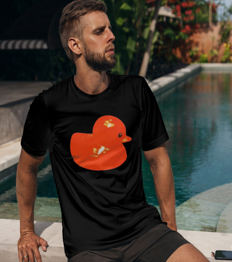 Malcolm Todd Store Bright Orange Duck T-Shirt