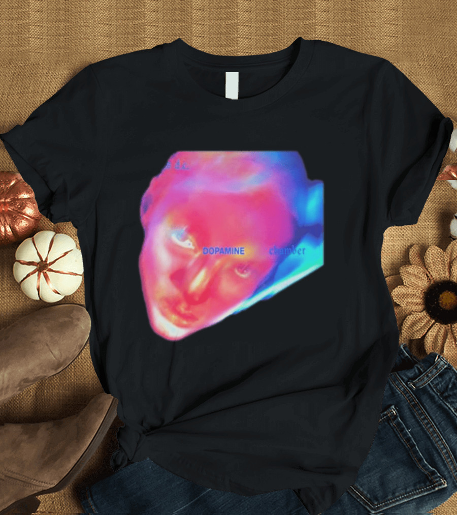 Fontaines D.C. Dopamine Chamber Album Cover Art Face T-Shirt