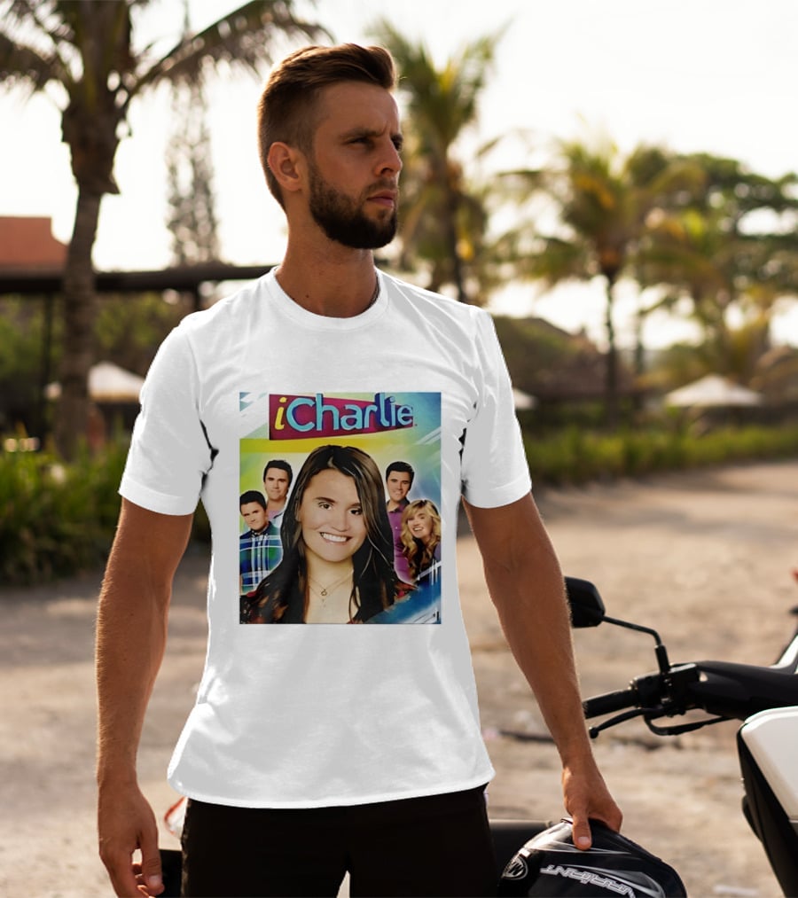 ICharlie Pop Culture Cast Television Show Iconic Faces T-Shirt