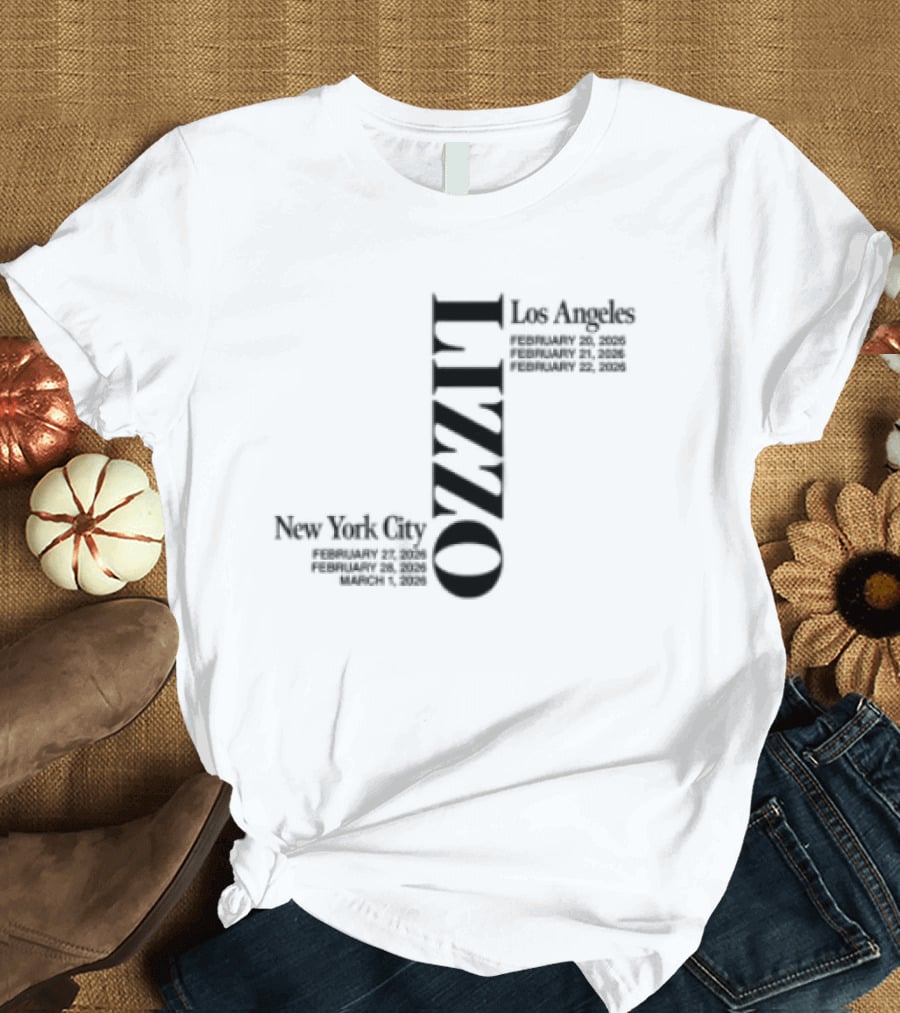 Lizzo Live Double Feature New York City Blue Note T-Shirt