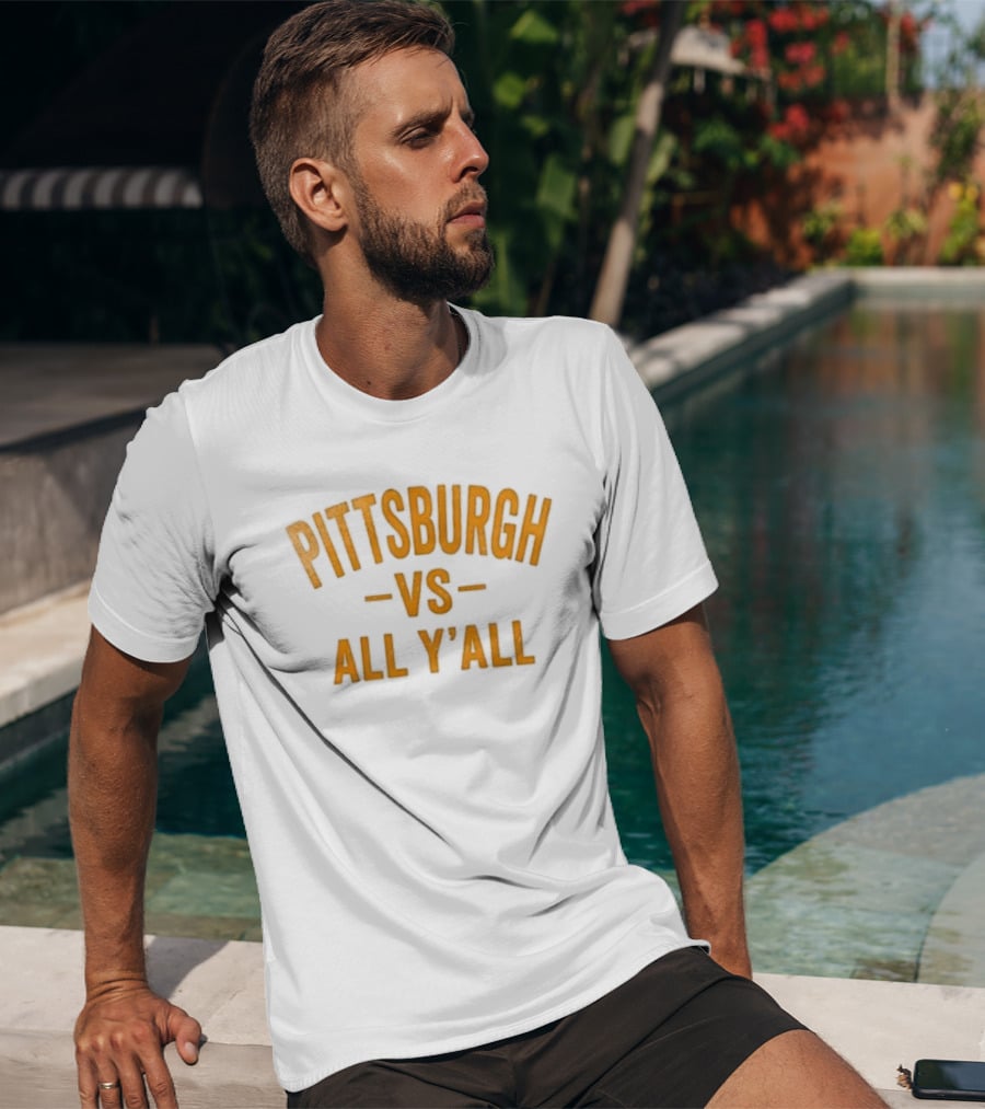 Pittsburgh Steelers Vs All Y'all Patriot Day Flag T-Shirt