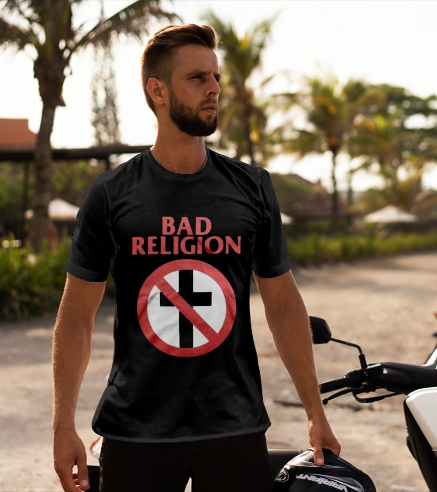 Bad Religion Crossbuster Black T-Shirt