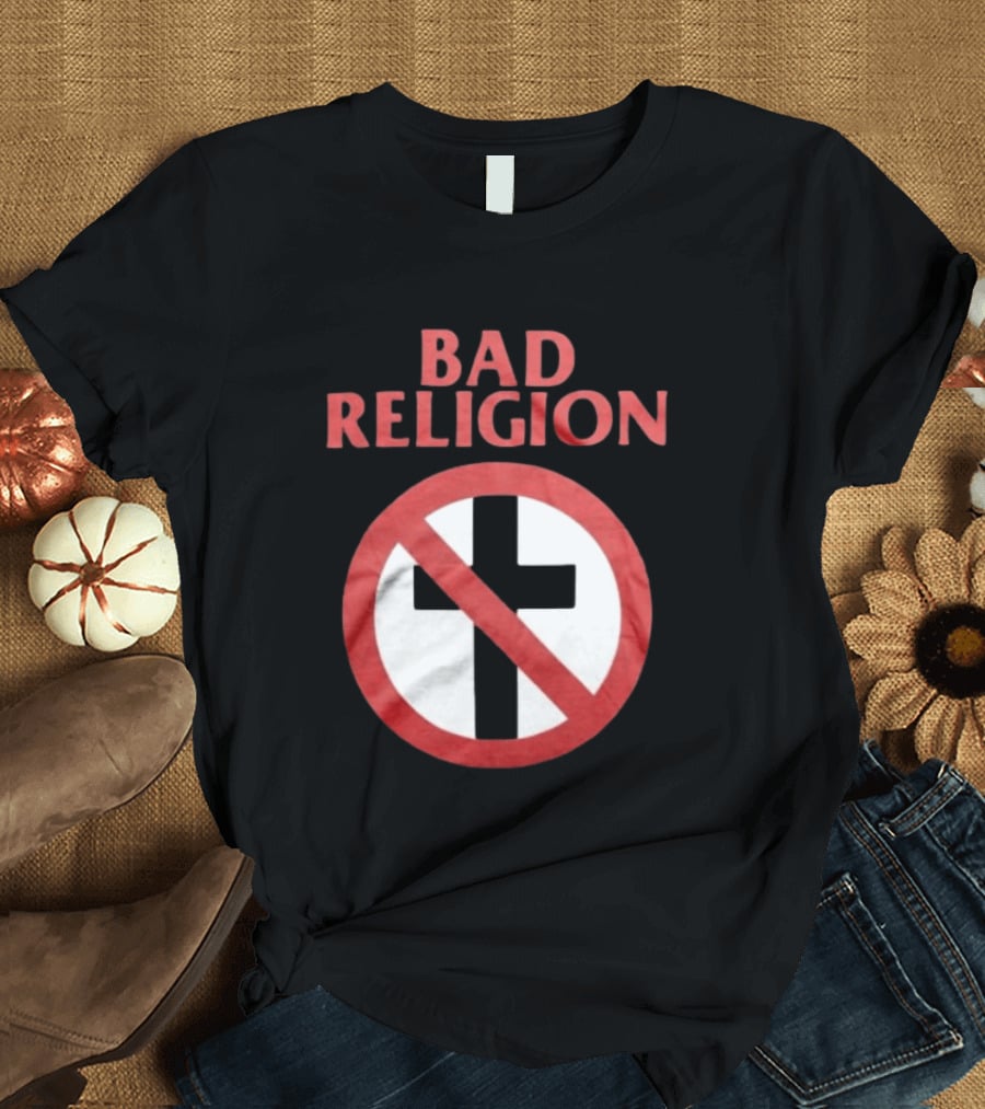 Bad Religion Crossbuster Black T-Shirt
