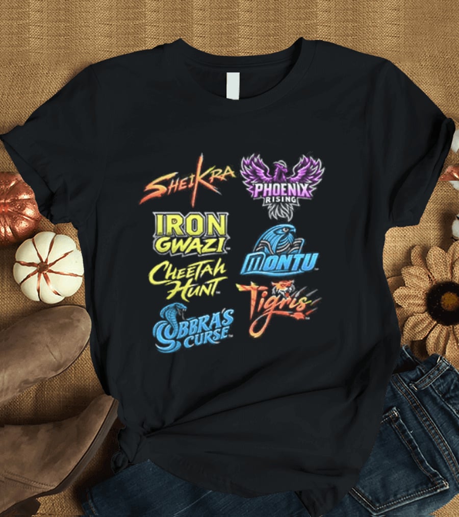 National Roller Day Busch Gardens Tampa SheiKra Iron Gwazi Montu Kumba Cheetah Hunt Tigris Cobra's Curse T-Shirt