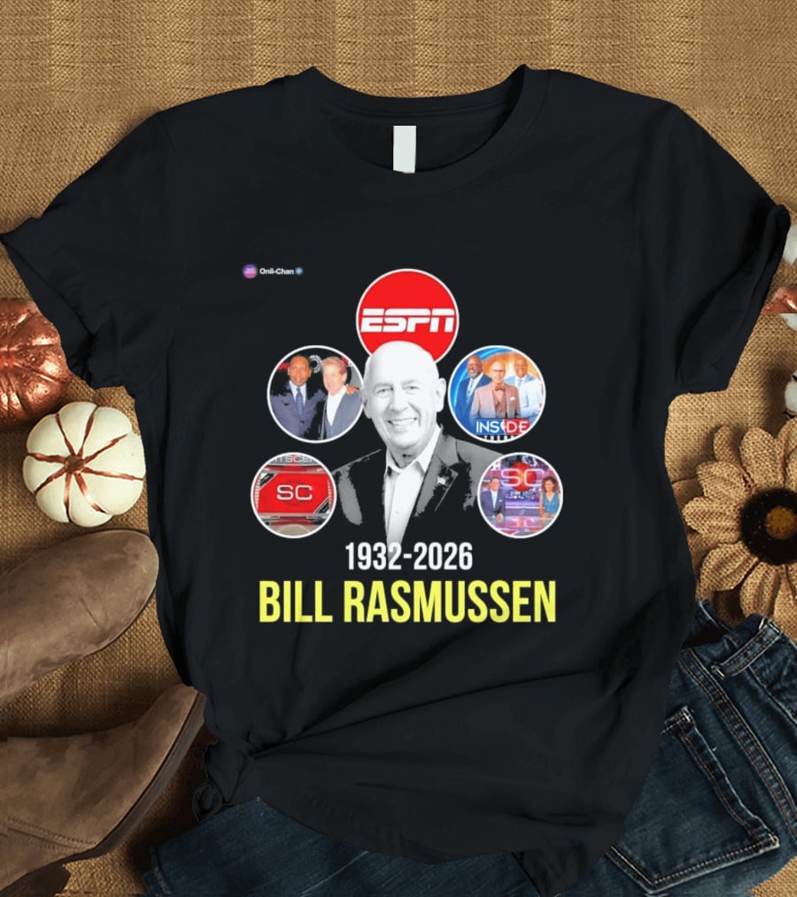 ESPN Bill Rasmussen 1932 2026 SC Inside Sports T-Shirt