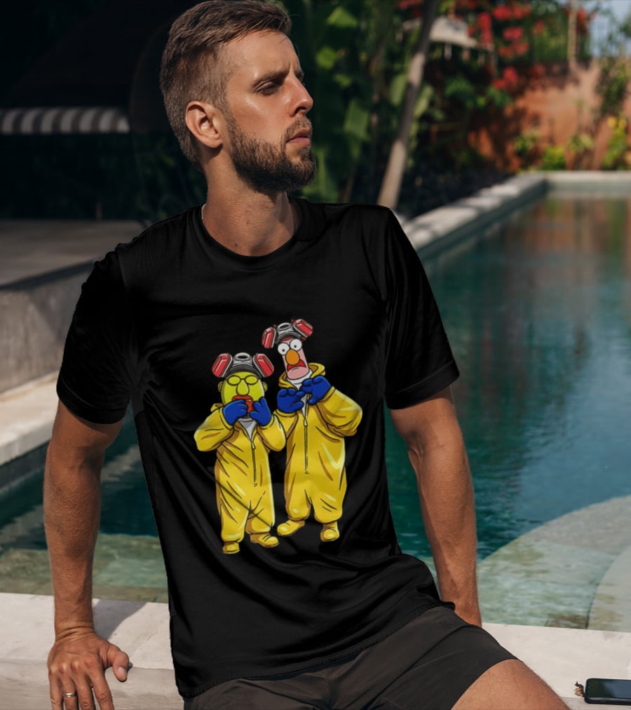 Dr Bunsen Honeydew Beaker Breaking Bad The Muppets Yellow Hazmat Suit T-Shirt