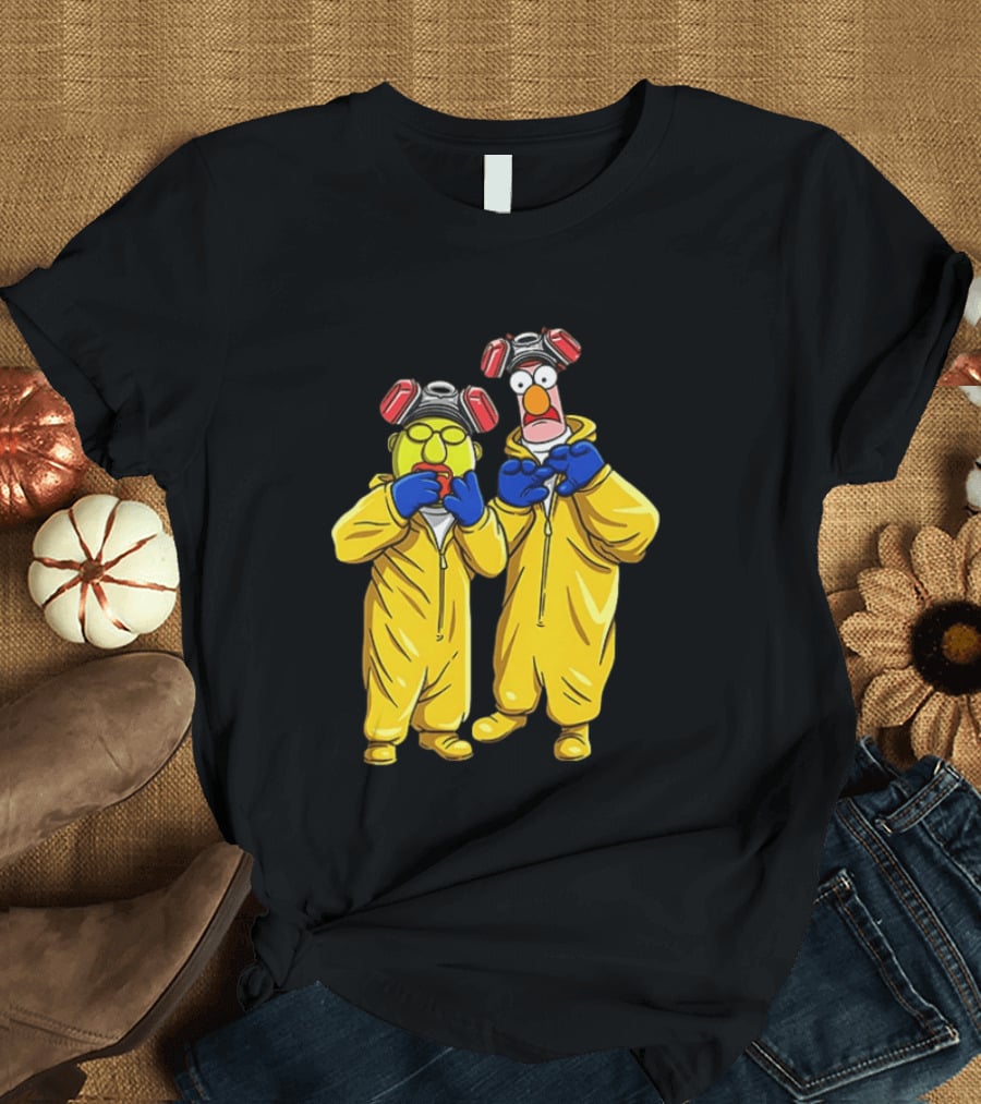Dr Bunsen Honeydew Beaker Breaking Bad The Muppets Yellow Hazmat Suit T-Shirt