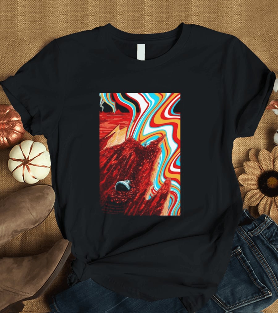Gov't Mule Salt Lake City 2026 Psychedelic Mountain Landscape T-Shirt