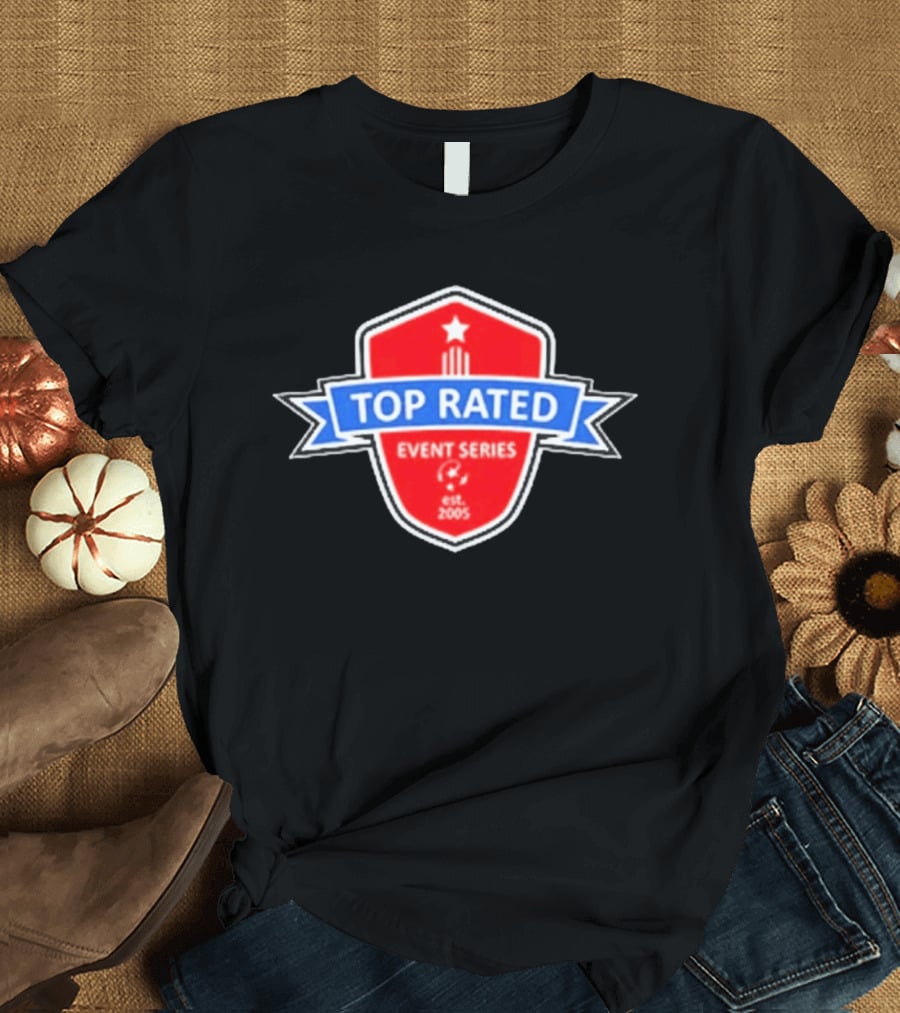 Top Rated Event Series Est. 2005 Star Shield T-Shirt