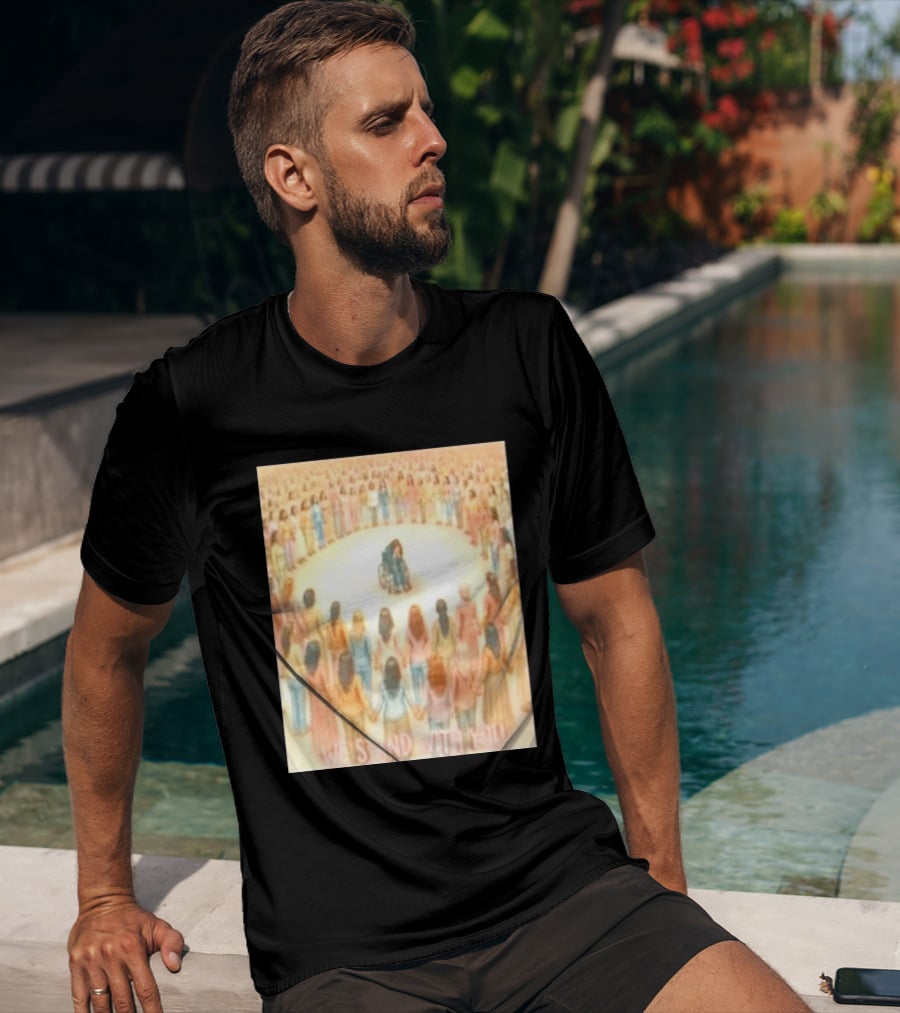 We Stand With You Lindsay Clancy Supportive Circle Of Unity T-Shirt