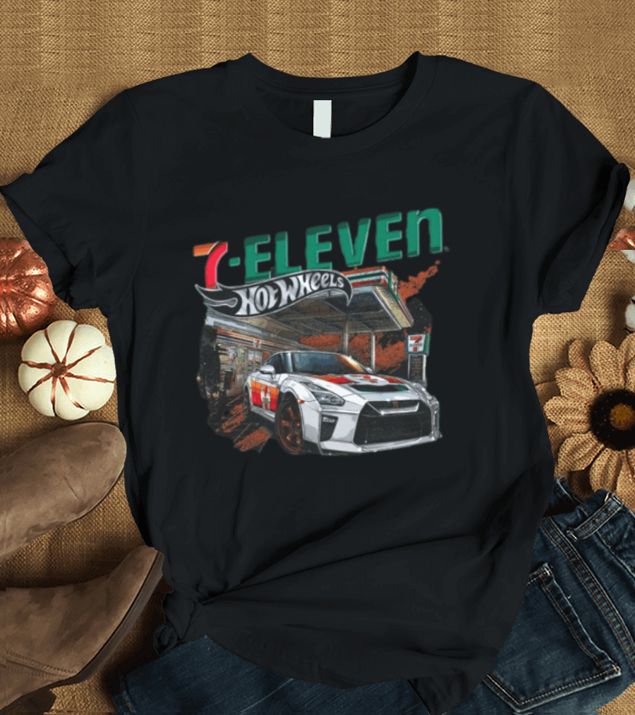 7 Eleven Hot Wheels GT R At 7Collection Store T-Shirt