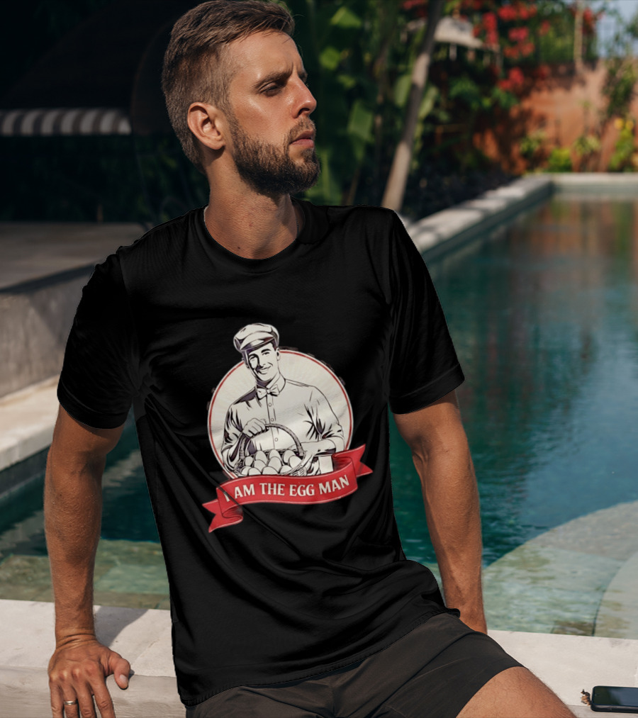 I Am The Egg Man Vintage Style Lyrics Reference T-Shirt